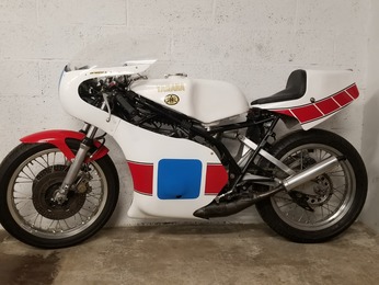 TZ 350 G YAMAHA BLANC